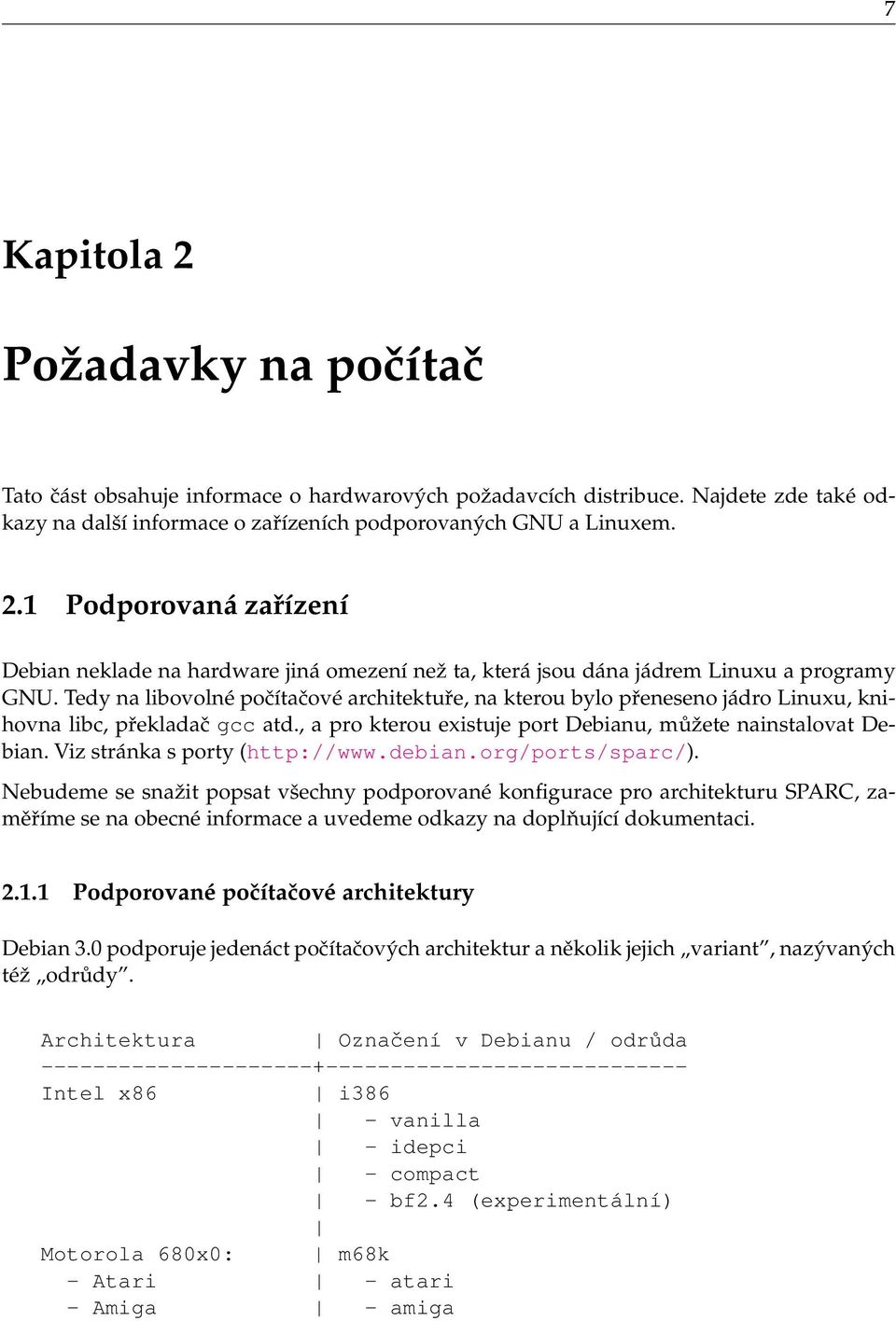 Viz stránka s porty (http://www.debian.org/ports/sparc/).
