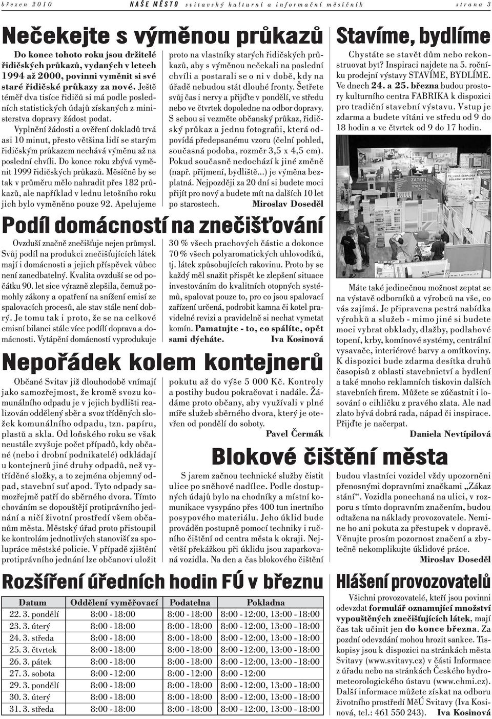 K est2nové2knihy2o2svitavách. Vtomto çísle: - PDF Stažení zdarma