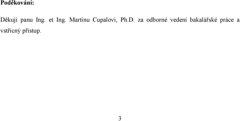 D. za odborné vedení