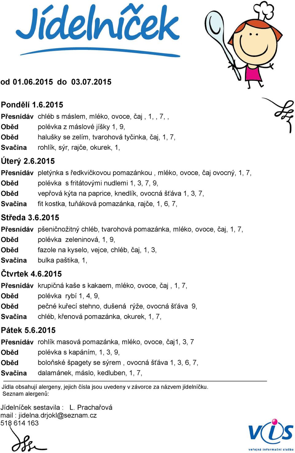 2015 Středa 3.6.
