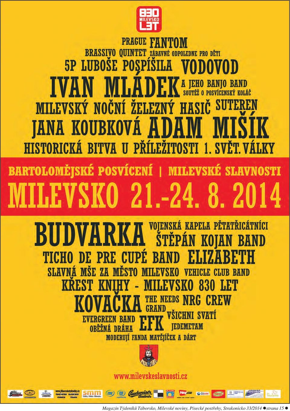 noviny, Písecké