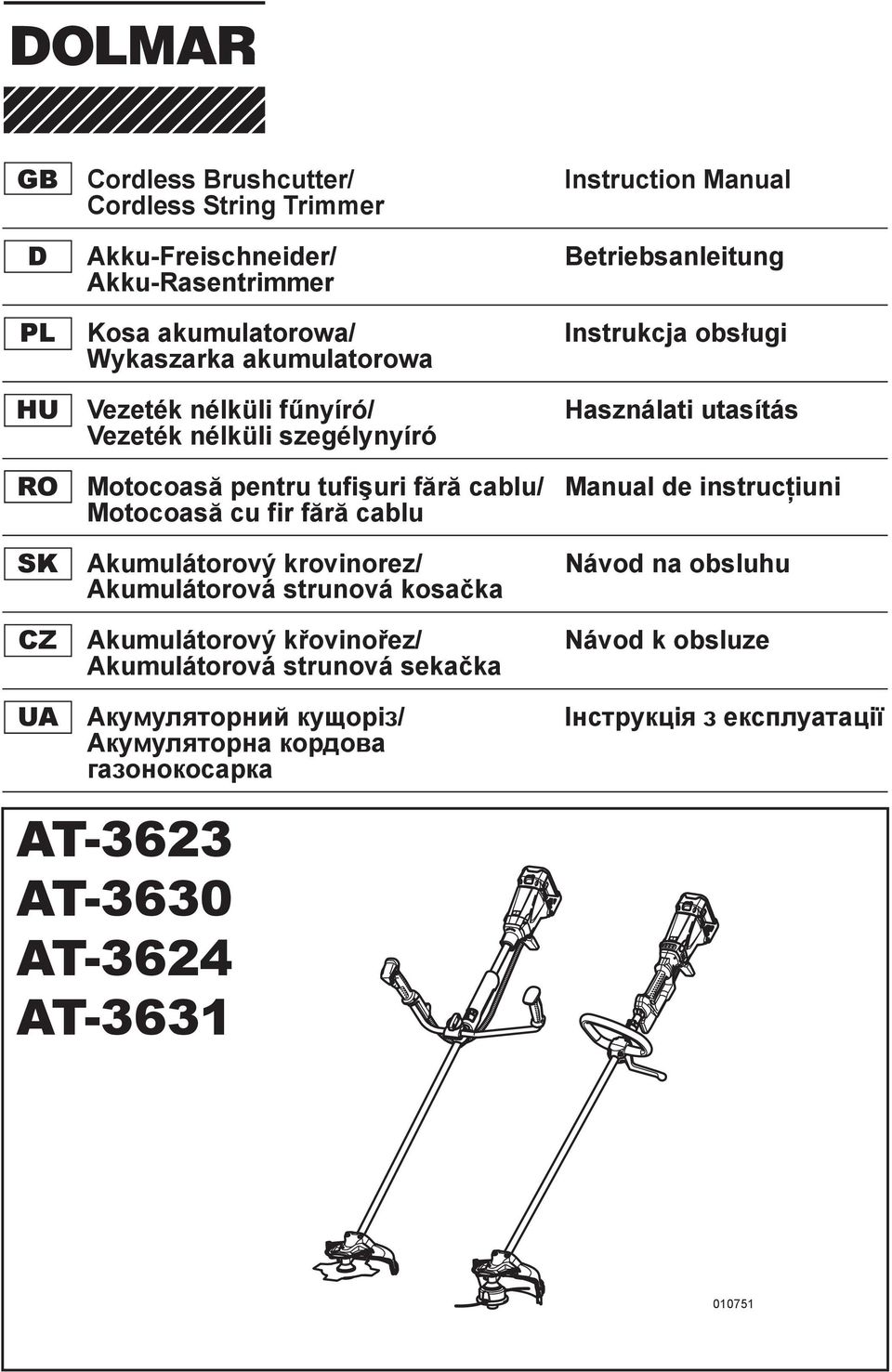 Motocoas pentru tufi uri f r cablu/ Manual de instruc iuni Motocoas cu fir f r cablu SK Akumulátorový krovinorez/ Akumulátorová strunová