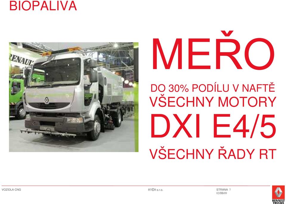 VŠECHNY MOTORY DXI