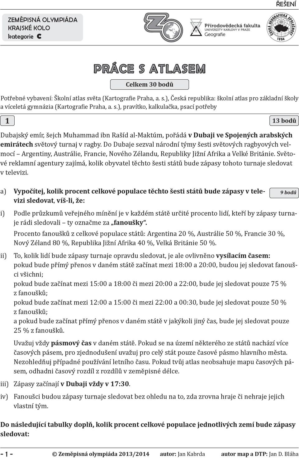 Do Dubaje sezval národní týmy šesti světových ragbyových velmocí Argentiny, Austrálie, Francie, Nového Zélandu, Republiky Jižní Afrika a Velké Británie.