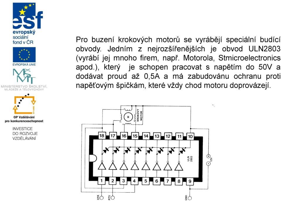 Motorola, Stmicroelectronics apod.