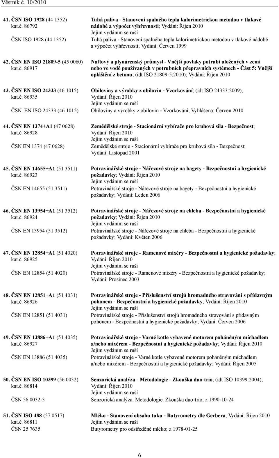 86917 Tuhá paliva - Stanovení spalného tepla kalorimetrickou metodou v tlakové nádobě a výpočet výhřevnosti; Vydání: Říjen 2010 Tuhá paliva - Stanovení spalného tepla kalorimetrickou metodou v