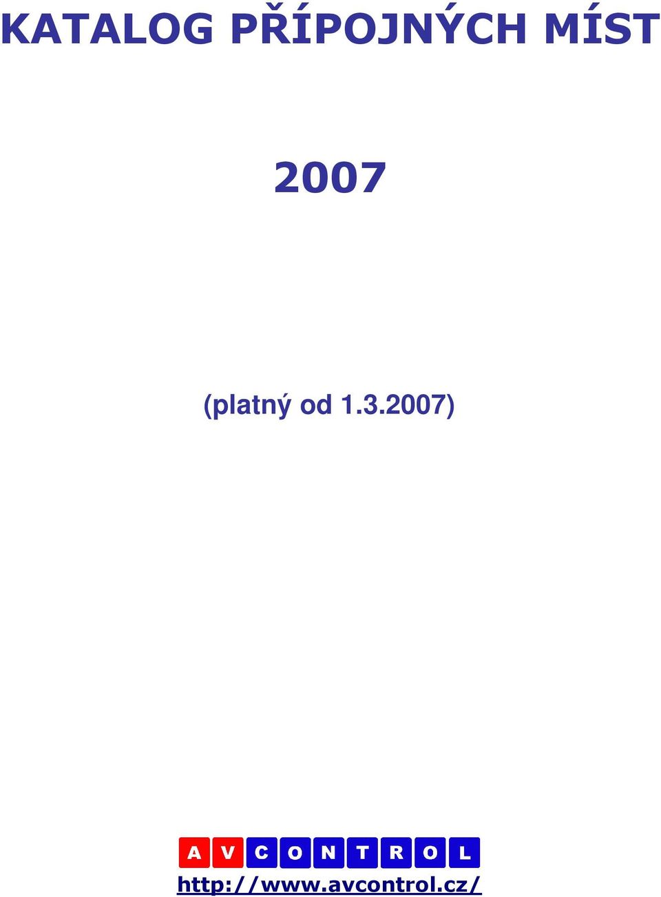MÍST 2007