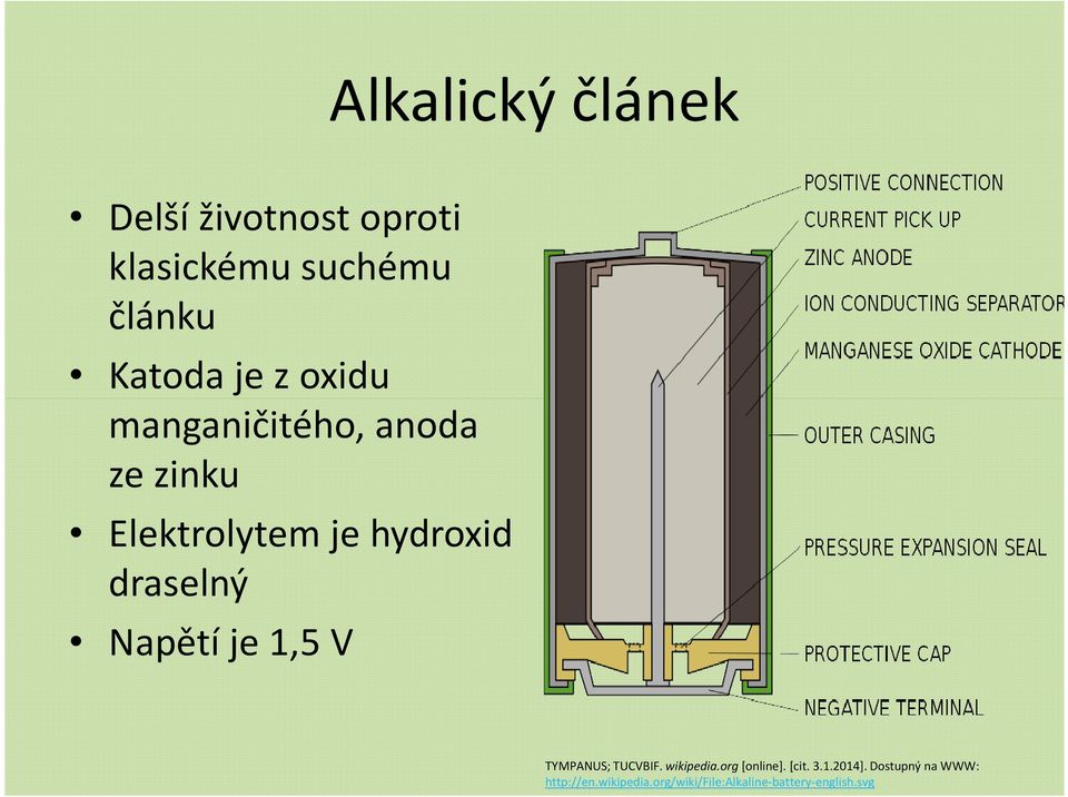 Napětí je 1,5 V TYMPANUS; TUCVBIF. wikipedia.org[online]. [cit. 3.1.2014].