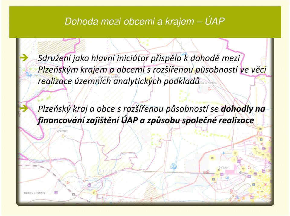 realizace územních analytických podkladů Plzeňský kraj a obce s rozšířenou