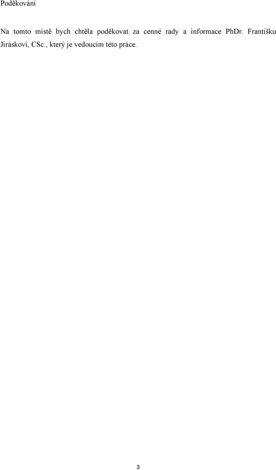 informace PhDr.