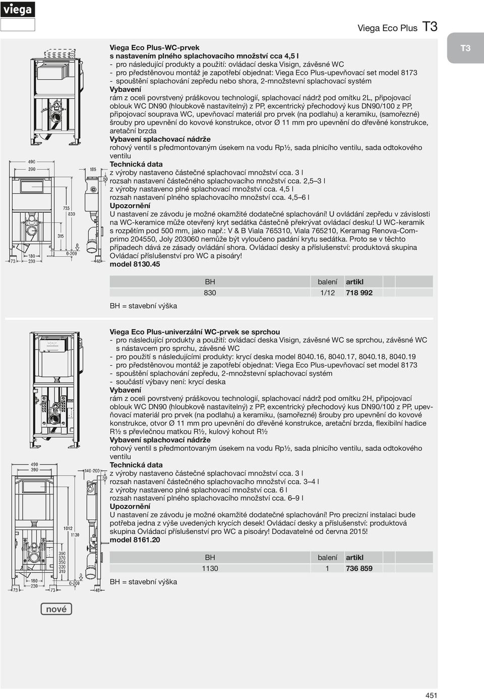 DN90 (hlubkvě nastavitelný) z PP, ecentrický přechdvý kus DN90/00 z PP, připjvací suprava WC, upevňvací materiál pr prvek (na pdlahu) a keramiku, (samřezné) šruby pr upevnění d kvvé knstrukce, tvr Ø