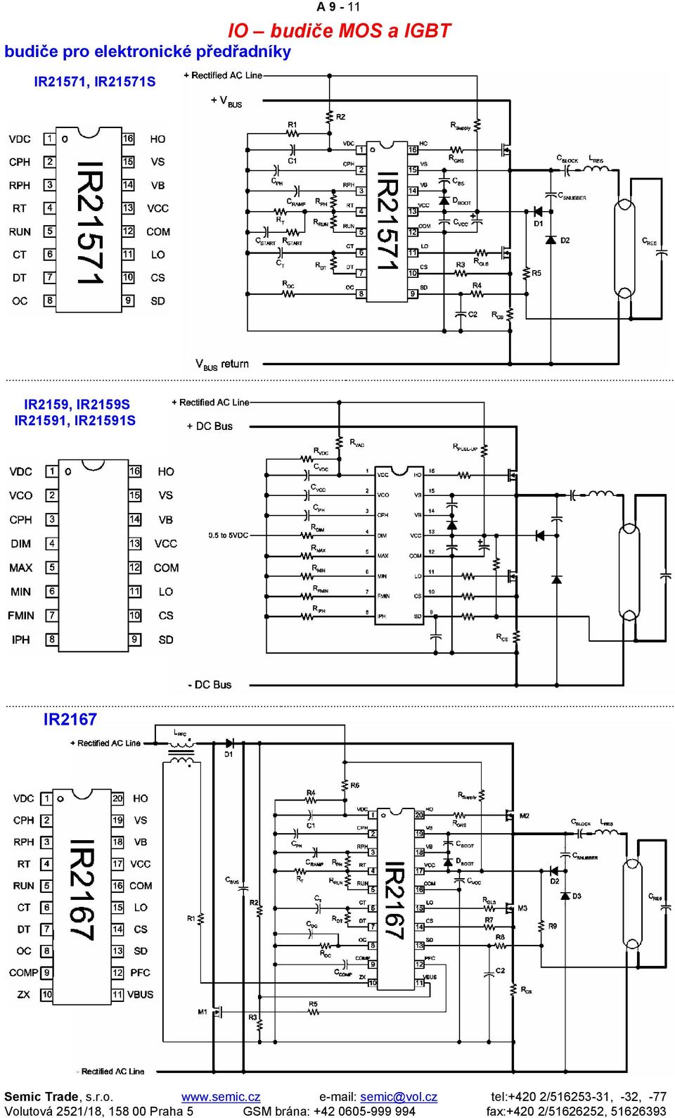 IR21571, IR21571S IR2159,