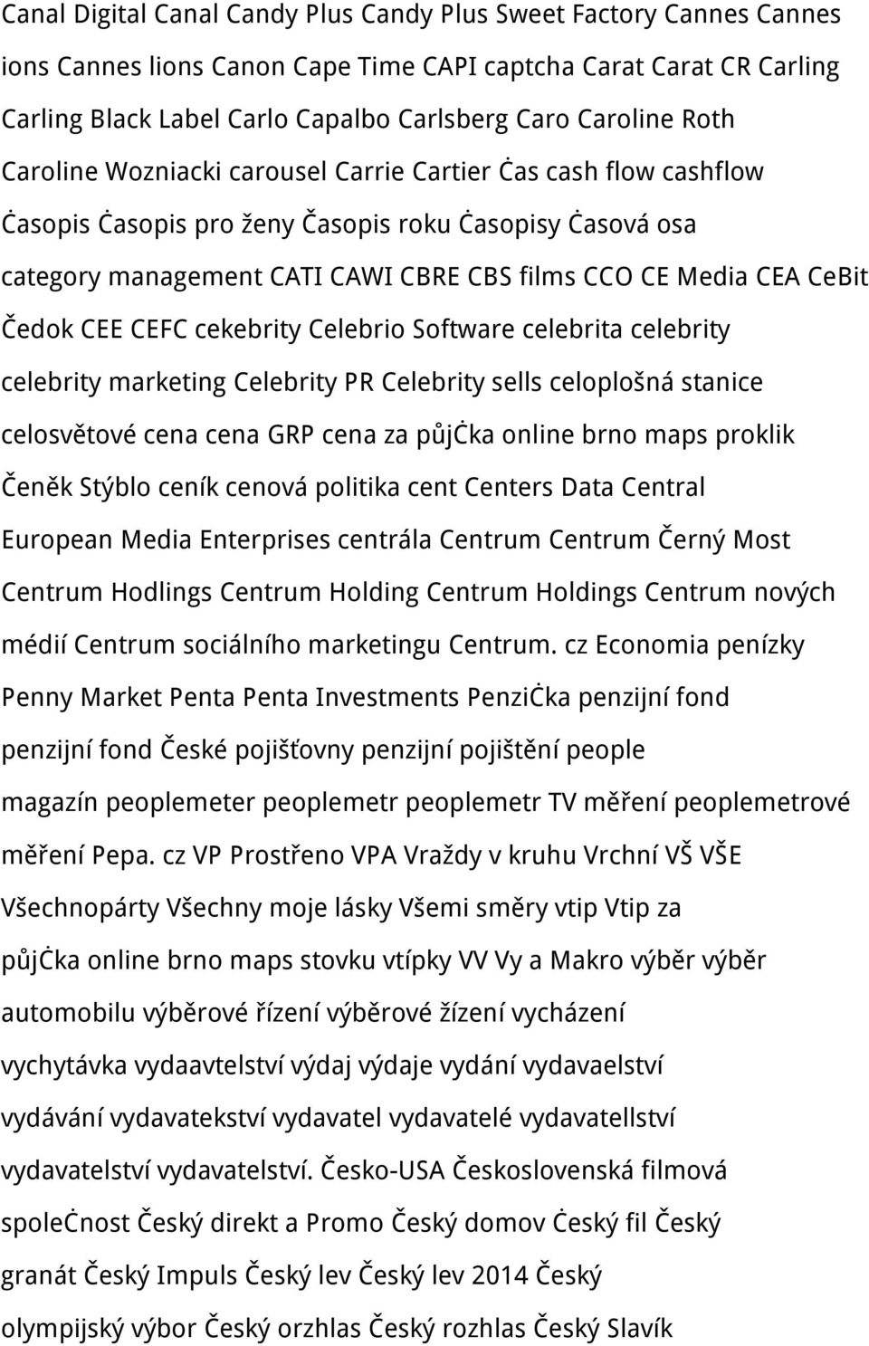 Čedok CEE CEFC cekebrity Celebrio Software celebrita celebrity celebrity marketing Celebrity PR Celebrity sells celoplošná stanice celosvětové cena cena GRP cena za půjčka online brno maps proklik