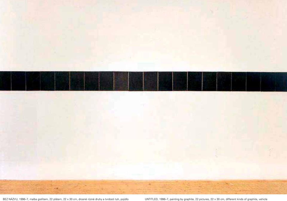 untitled, 1996 7, painting by graphite, 22