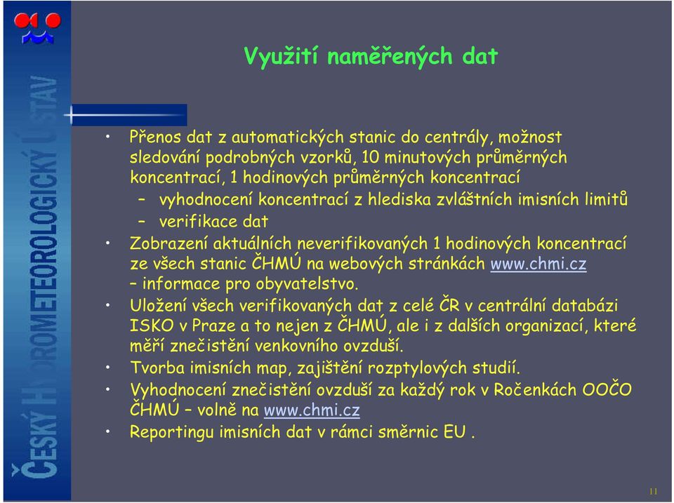 chmi.cz informace pro obyvatelstvo.