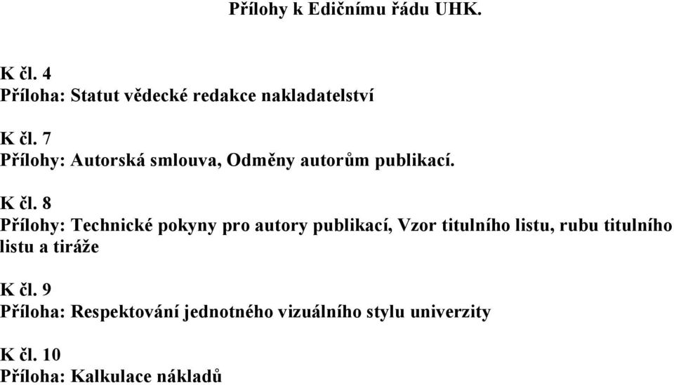 8 Přílohy: Technické pokyny pro autory publikací, Vzor titulního listu, rubu titulního