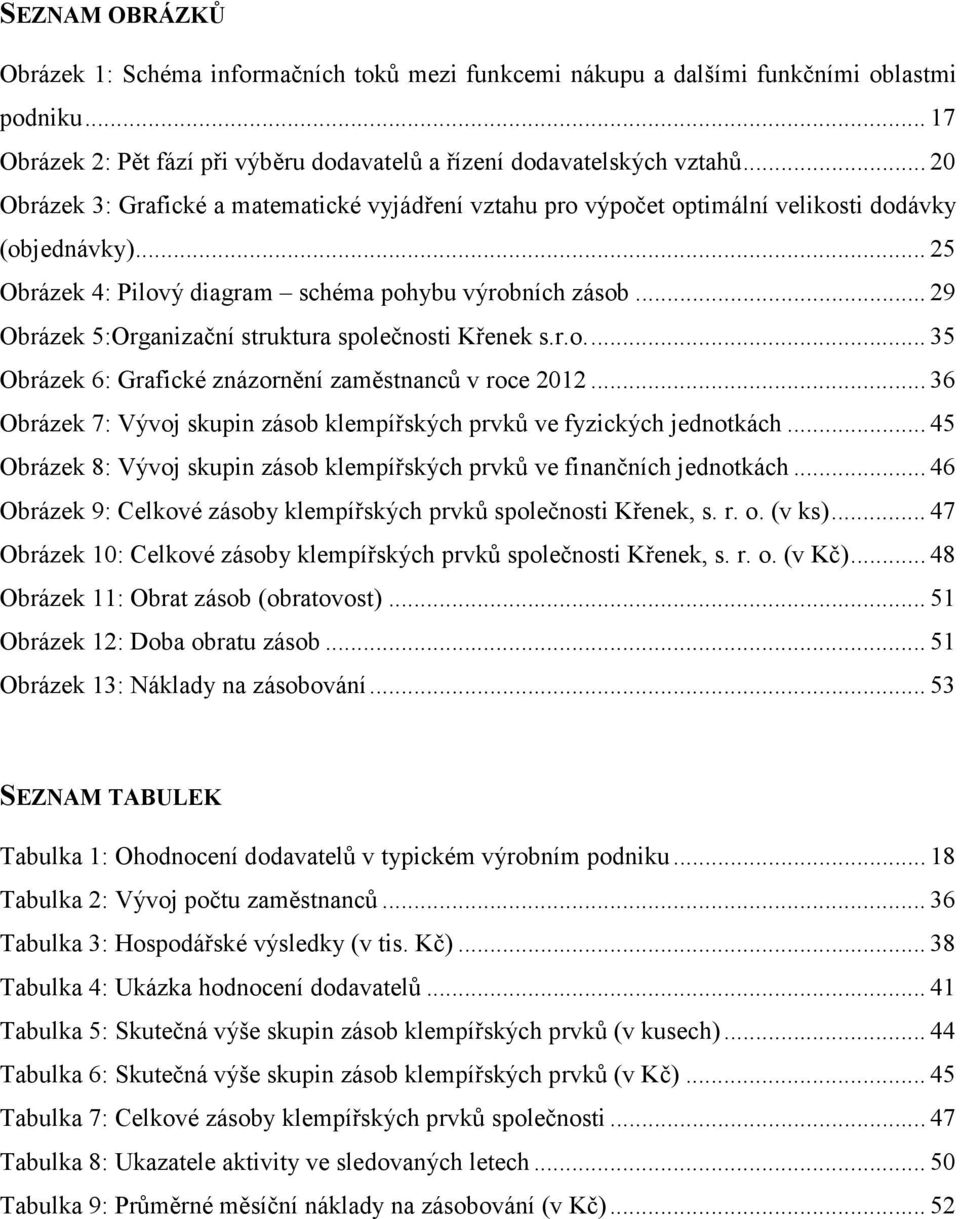 .. 29 Obrázek 5:Organizační struktura společnosti Křenek s.r.o.... 35 Obrázek 6: Grafické znázornění zaměstnanců v roce 2012.