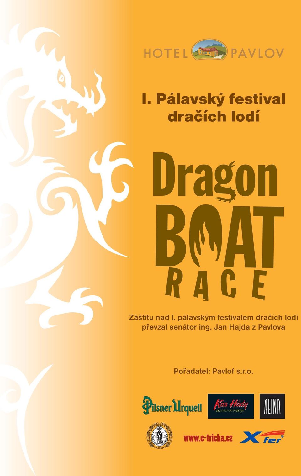 pálavským festivalem dračích lodí