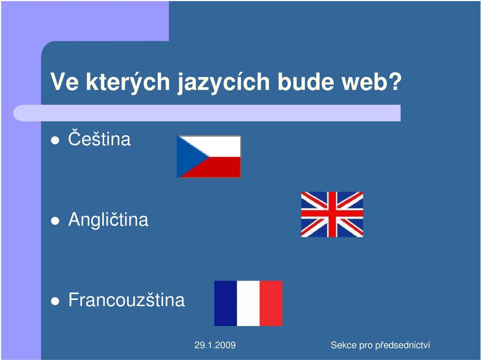 web? Čeština