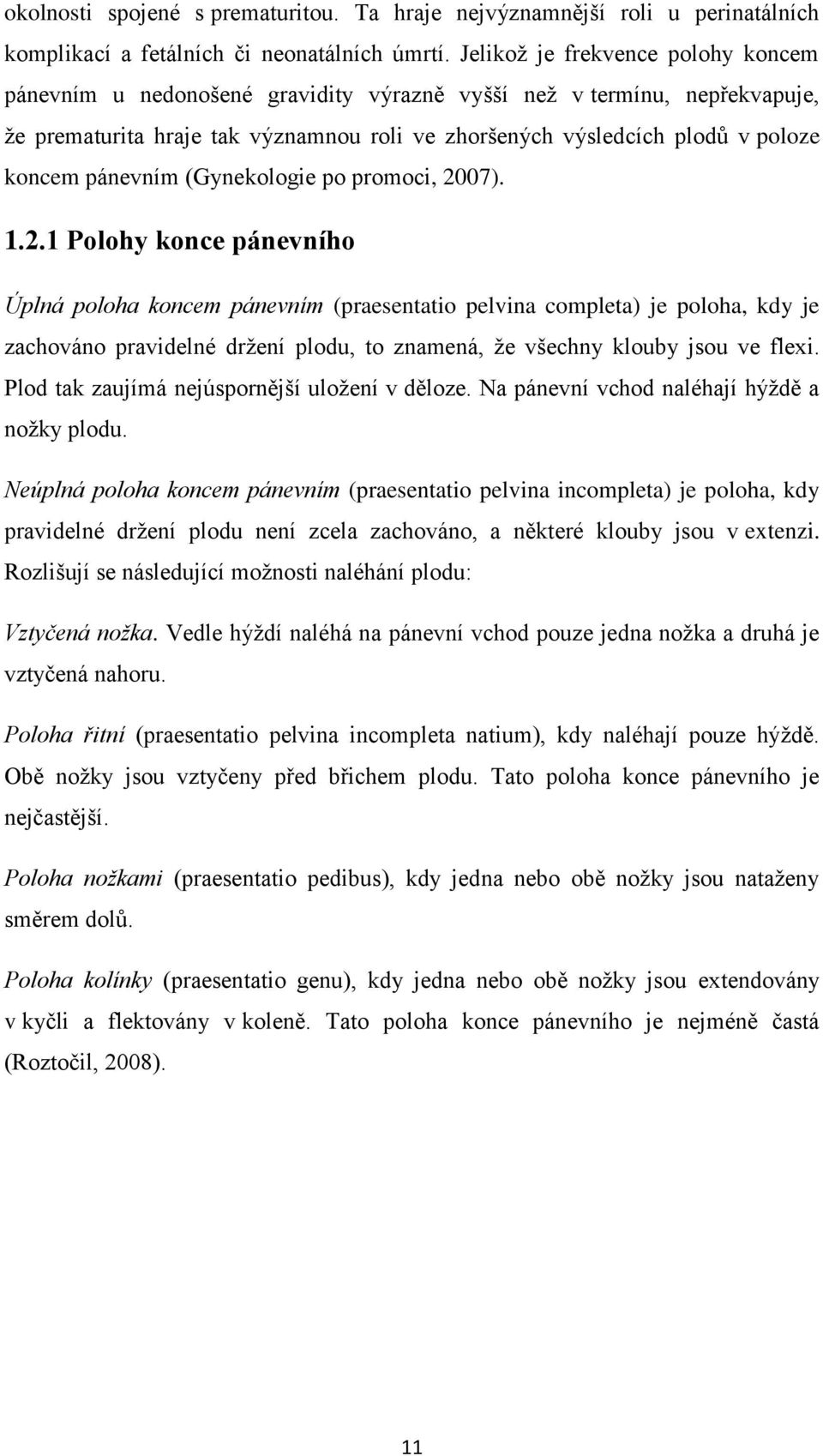 pánevním (Gynekologie po promoci, 20