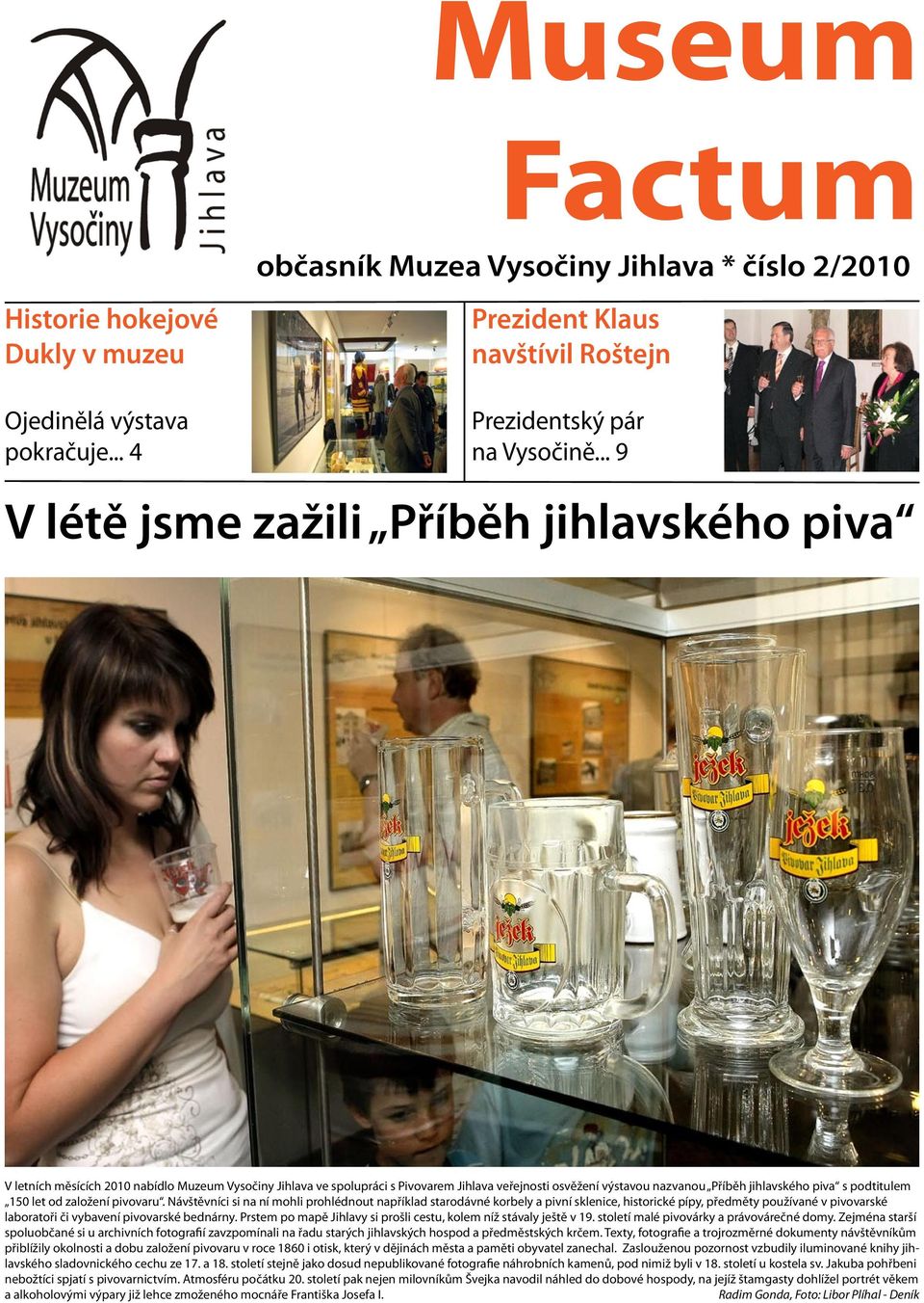 s podtitulem 150 let od založení pivovaru.