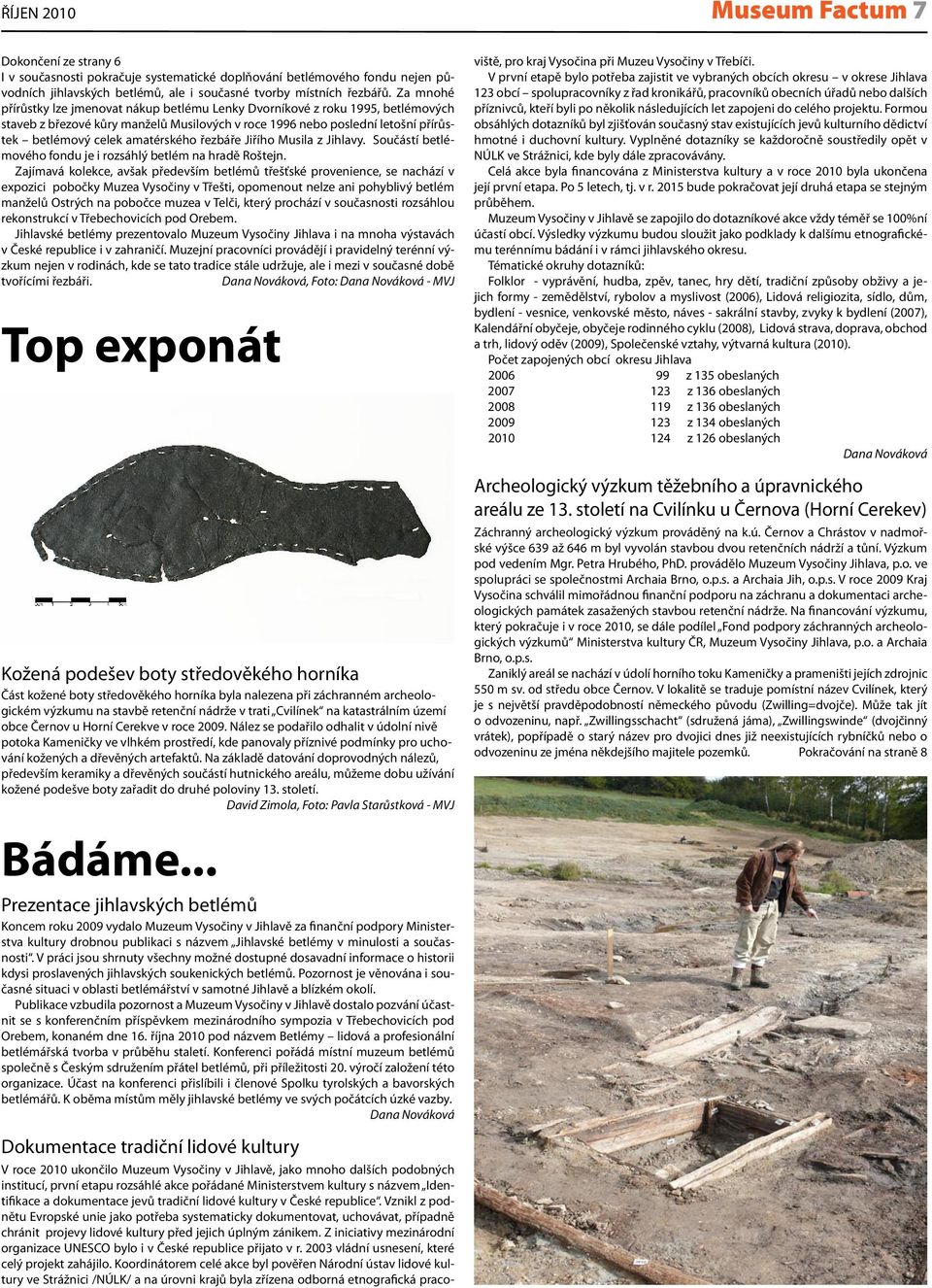 amatérského řezbáře Jiřího Musila z Jihlavy. Součástí betlémového fondu je i rozsáhlý betlém na hradě Roštejn.