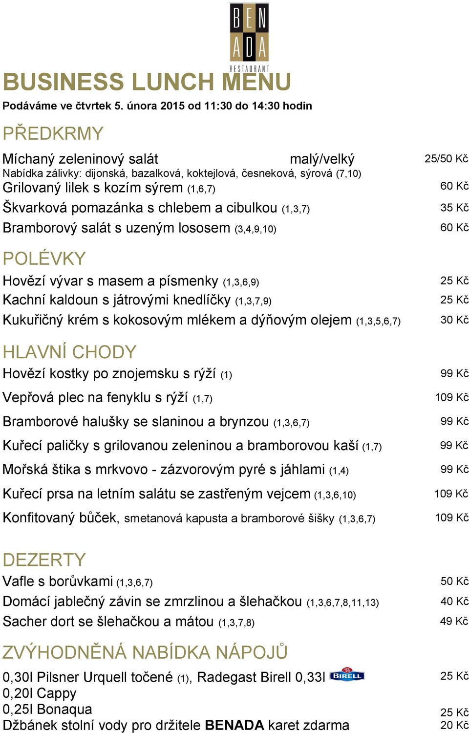 masem a písmenky (1,3,6,9) Hovězí kostky po