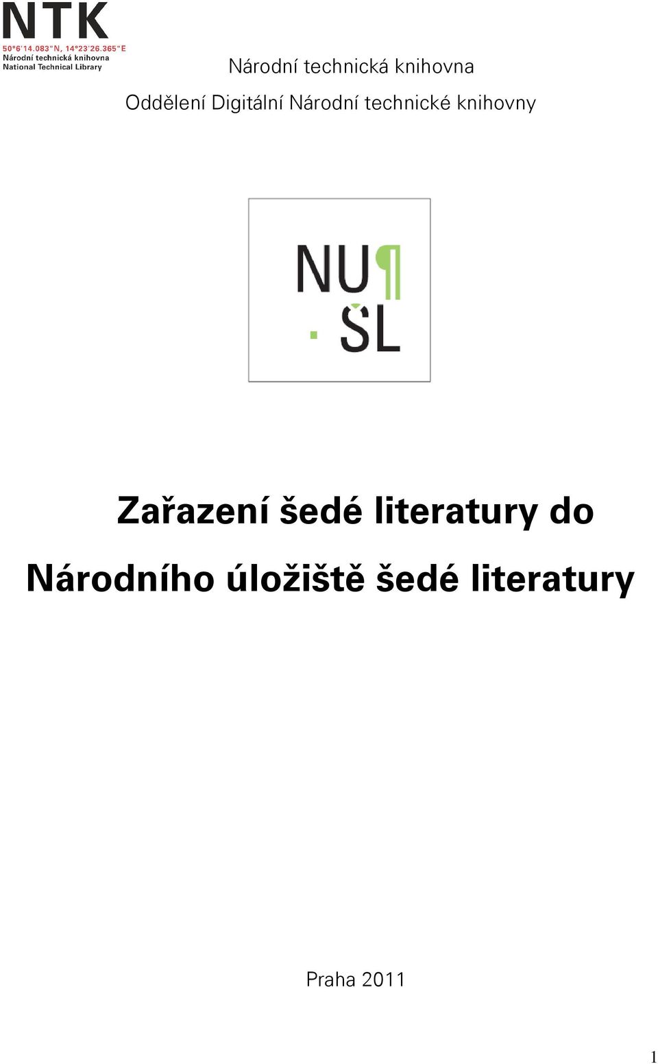 Zařazení šedé literatury do