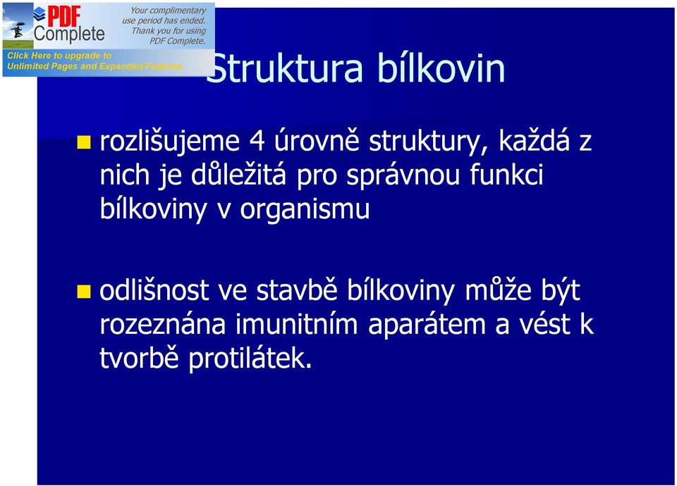 bílkoviny v organismu odlišnost ve stavbě bílkoviny