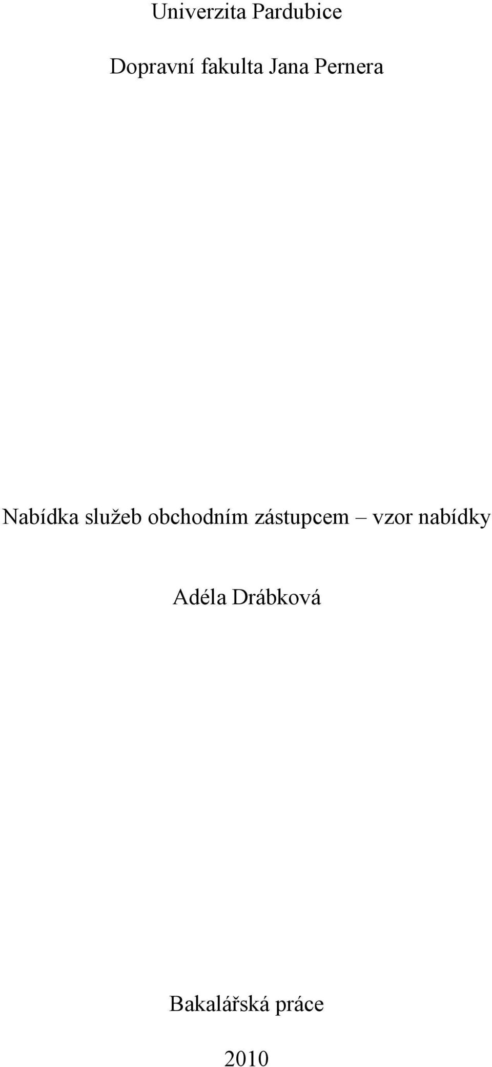 sluţeb obchodním zástupcem vzor