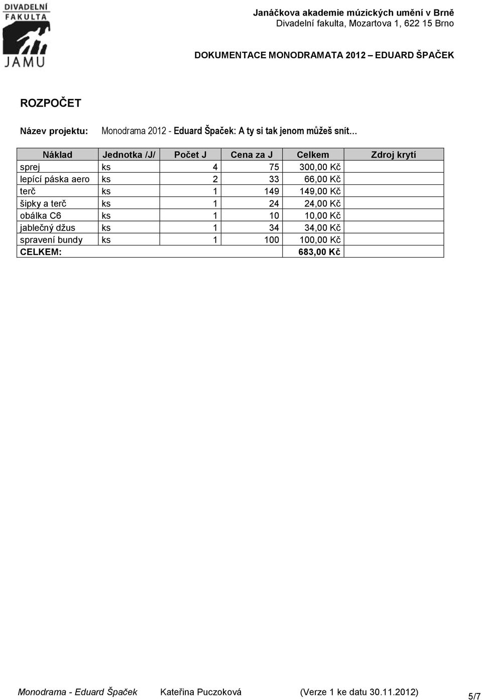 ks 2 33 66,00 Kč terč ks 1 149 149,00 Kč šipky a terč ks 1 24 24,00 Kč obálka C6 ks 1 10