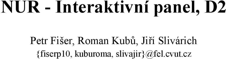 Jiří Slivárich {fiserp10,