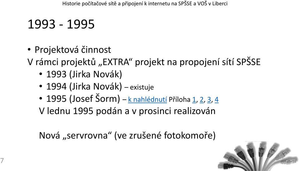 existuje 1995 (Josef Šorm) k nahlédnutí Příloha 1, 2, 3, 4 V lednu