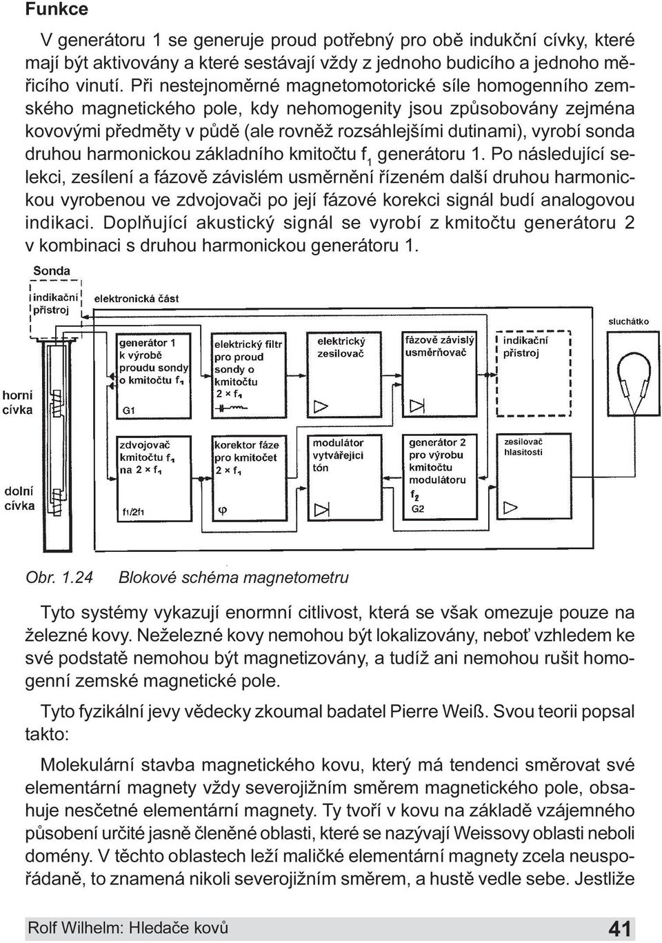 základního kmitoètu f 1 generátoru 1 Po následující selekci, zesílení a fázovì závislém usmìrnìní øízeném další druhou harmonickou vyrobenou ve zdvojovaèi po její fázové korekci signál budí