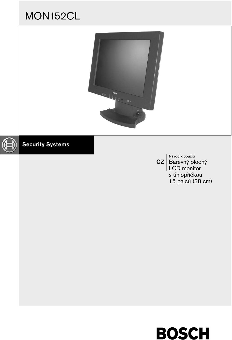 plochý LCD montor s
