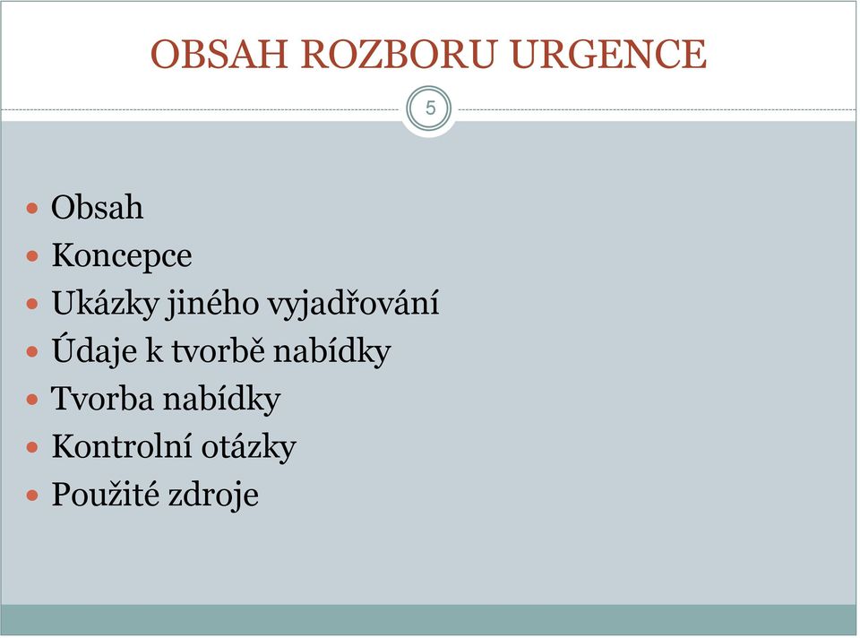 vyjadřování Údaje k tvorbě