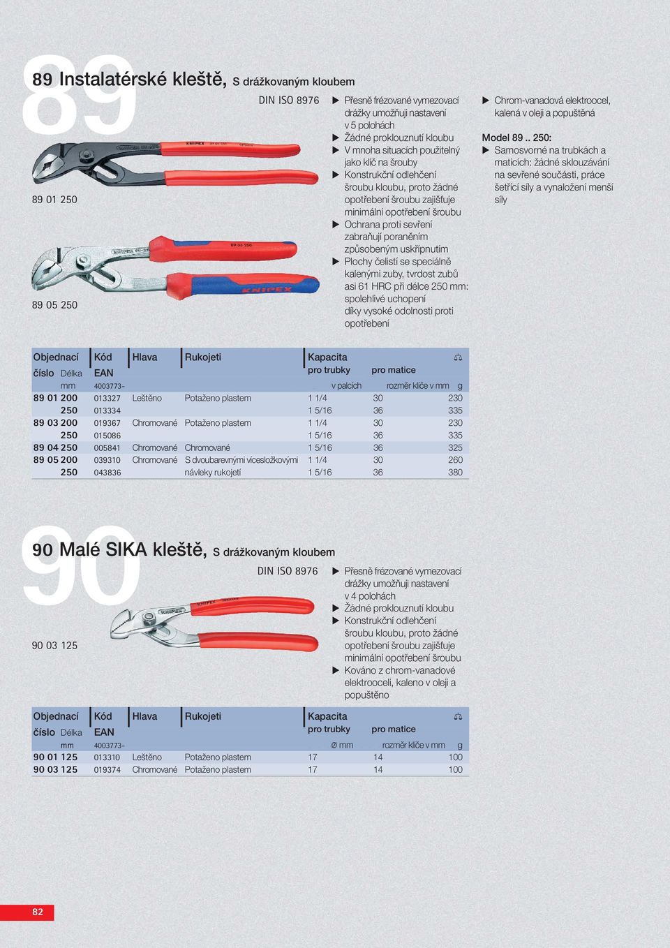 odolnosti proti opotřebení Model 89.