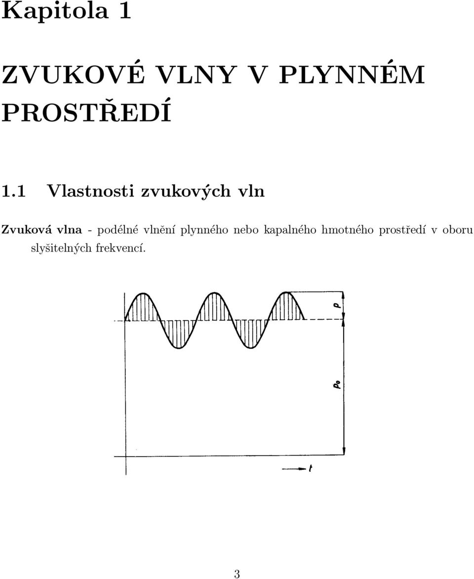 podélné vlnění plynného nebo kapalného