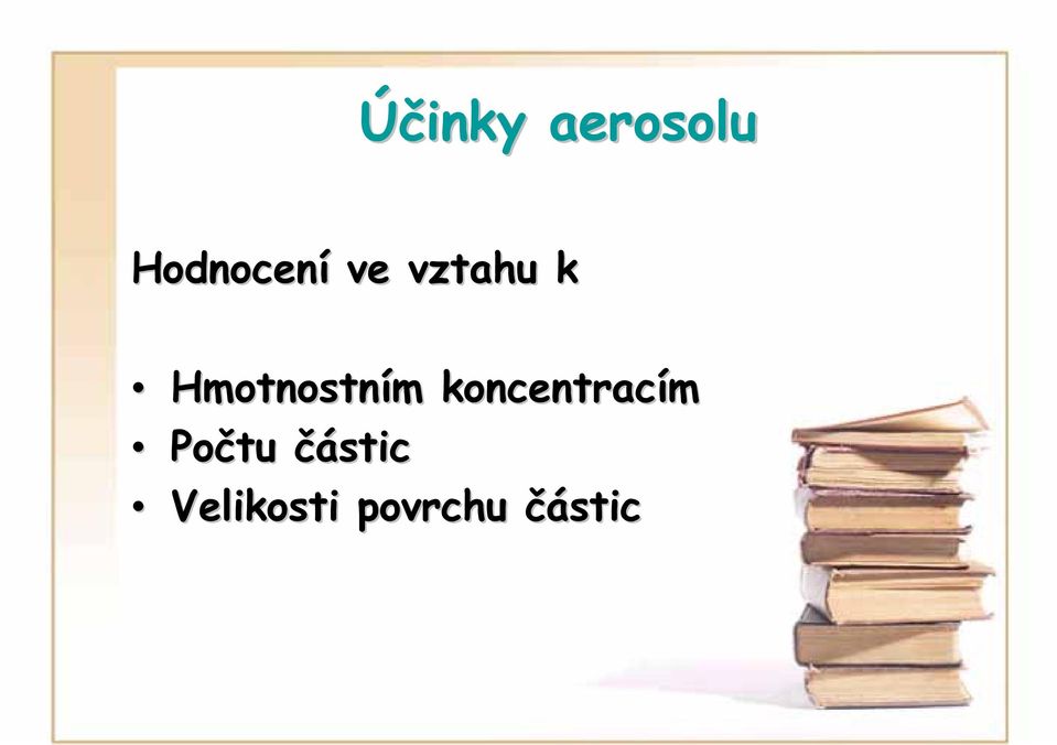 Hmotnostním koncentracím