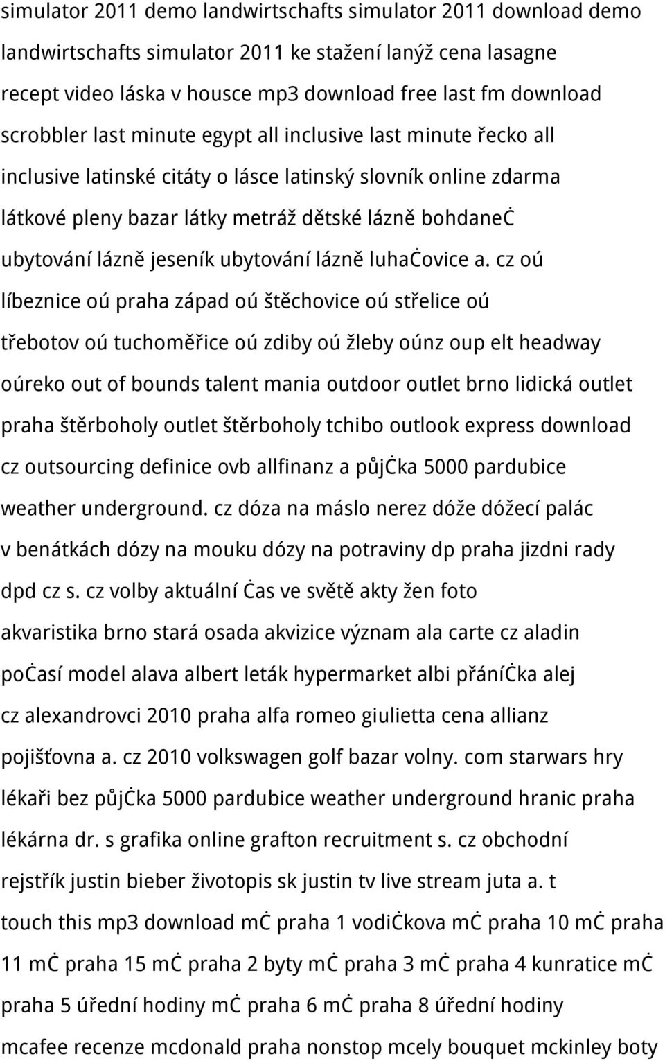 ubytování lázně luhačovice a.