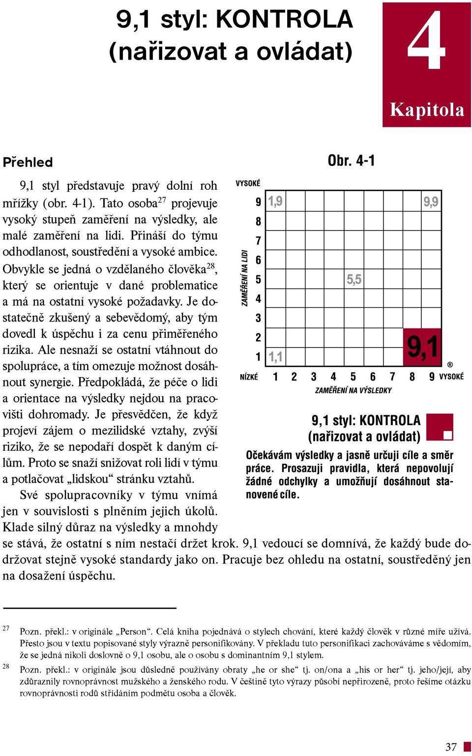 Obvykle se jedná o vzdìlaného èlovìka 28, který se orientuje v dané problematice a má na ostatní vysoké poadavky.