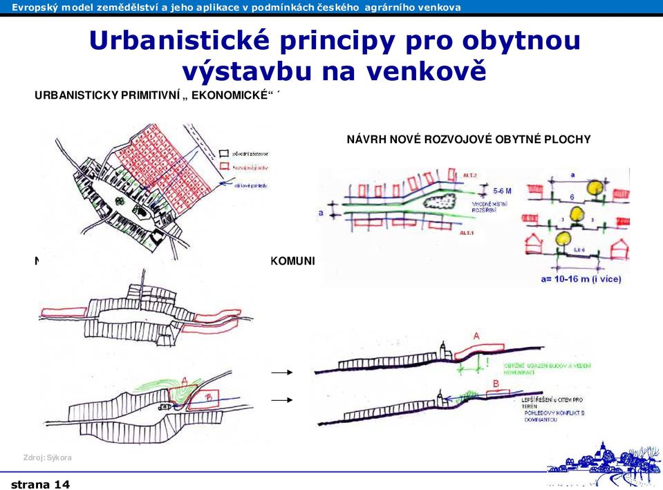 NÁVRH NOVÉ ROZVOJOVÉ OBYTNÉ PLOCHY NEVHODNÉ