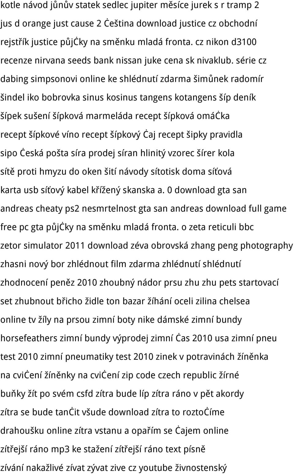 série cz dabing simpsonovi online ke shlédnutí zdarma šimůnek radomír šindel iko bobrovka sinus kosinus tangens kotangens šíp deník šípek sušení šípková marmeláda recept šípková omáčka recept šípkové
