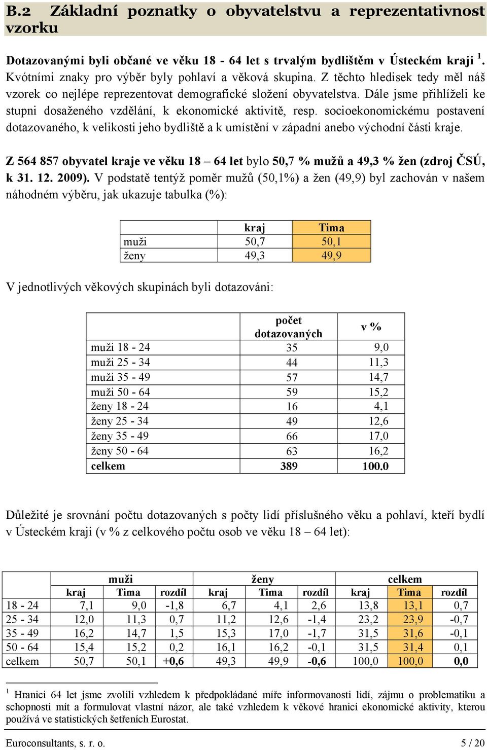 Dále jsme přihlíželi ke stupni dosaženého vzdělání, k ekonomické aktivitě, resp. socioekonomickému postavení dotazovaného, k velikosti jeho bydliště a k umístění v západní anebo východní části kraje.