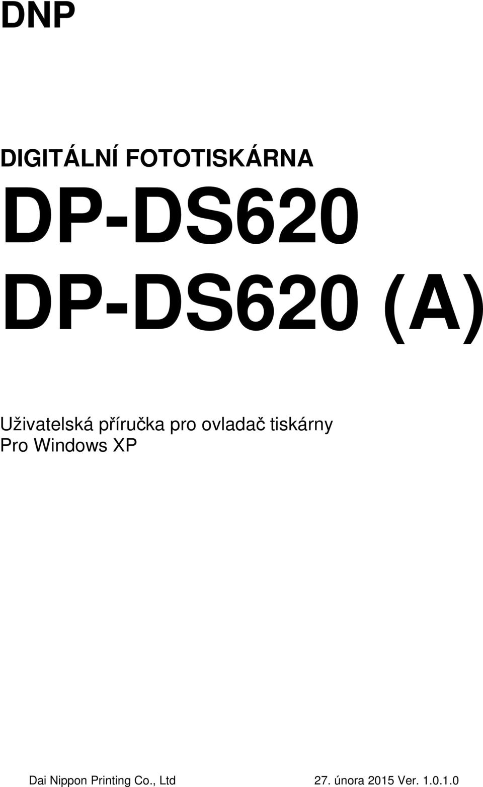 ovladač tiskárny Pro Windows XP Dai