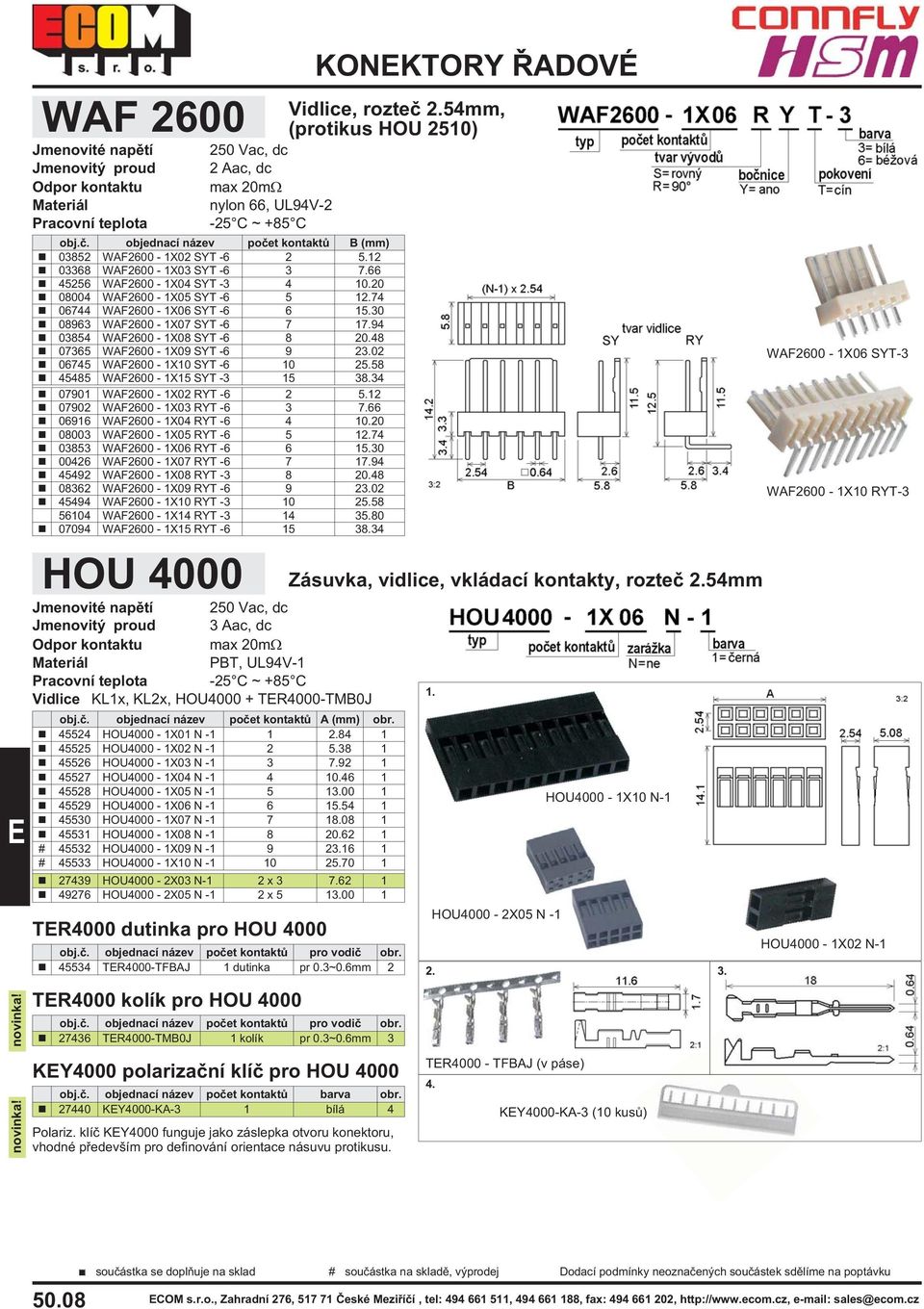 02 06745 WAF2600-1X10 SYT -6 10 25.58 45485 WAF2600-1X15 SYT -3 15 38.34 07901 WAF2600-1X02 RYT -6 2 5.12 07902 WAF2600-1X03 RYT -6 3 7.66 06916 WAF2600-1X04 RYT -6 4 10.