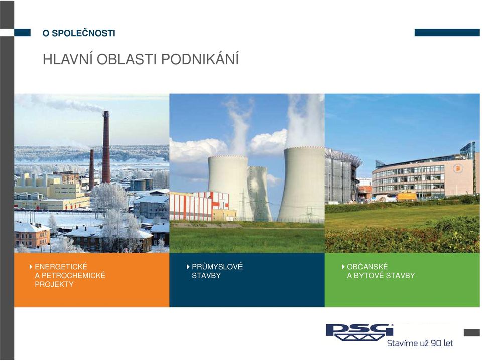 PETROCHEMICKÉ PROJEKTY