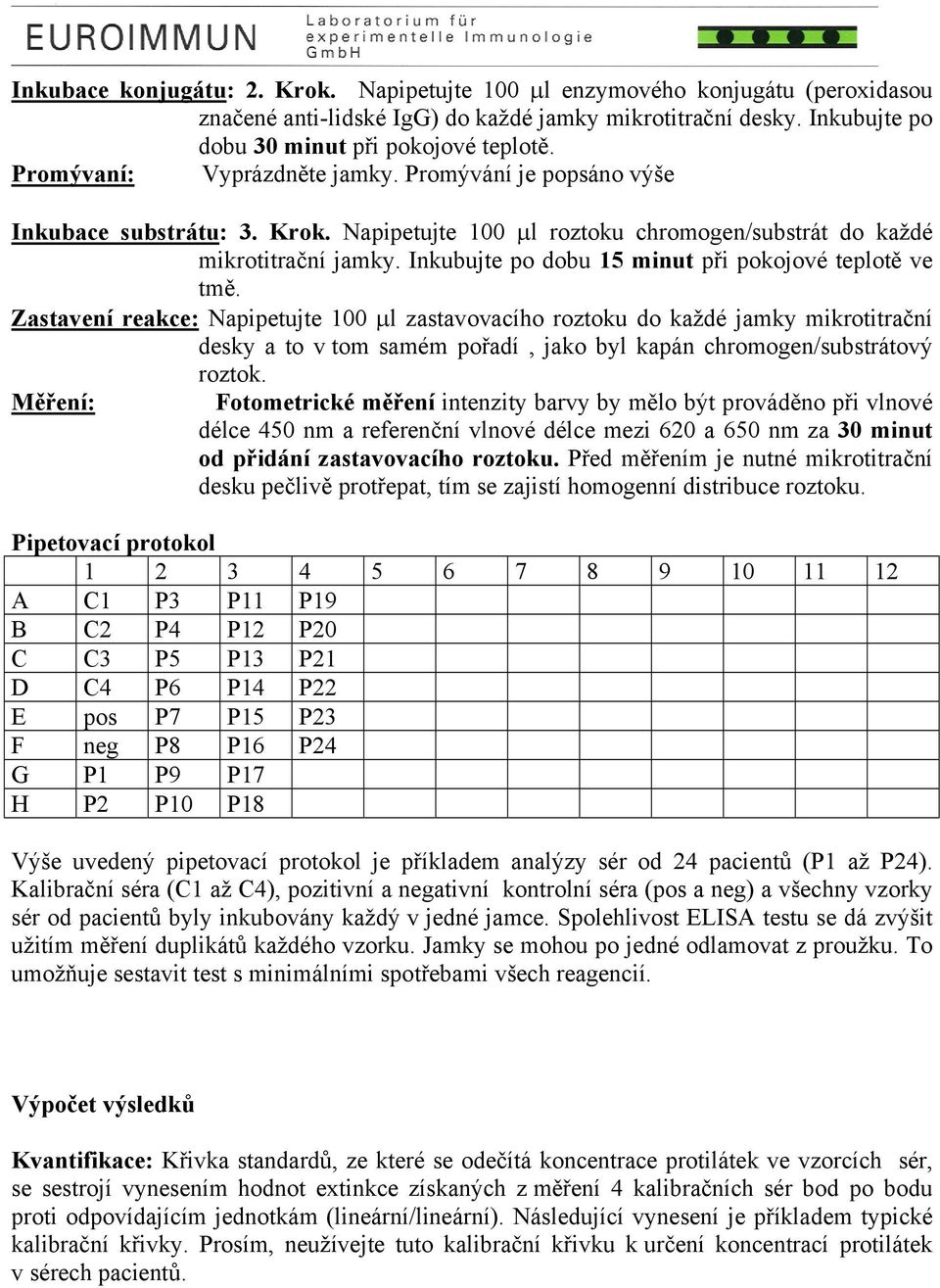 Inkubujte po dobu 15 minut při pokojové teplotě ve tmě.