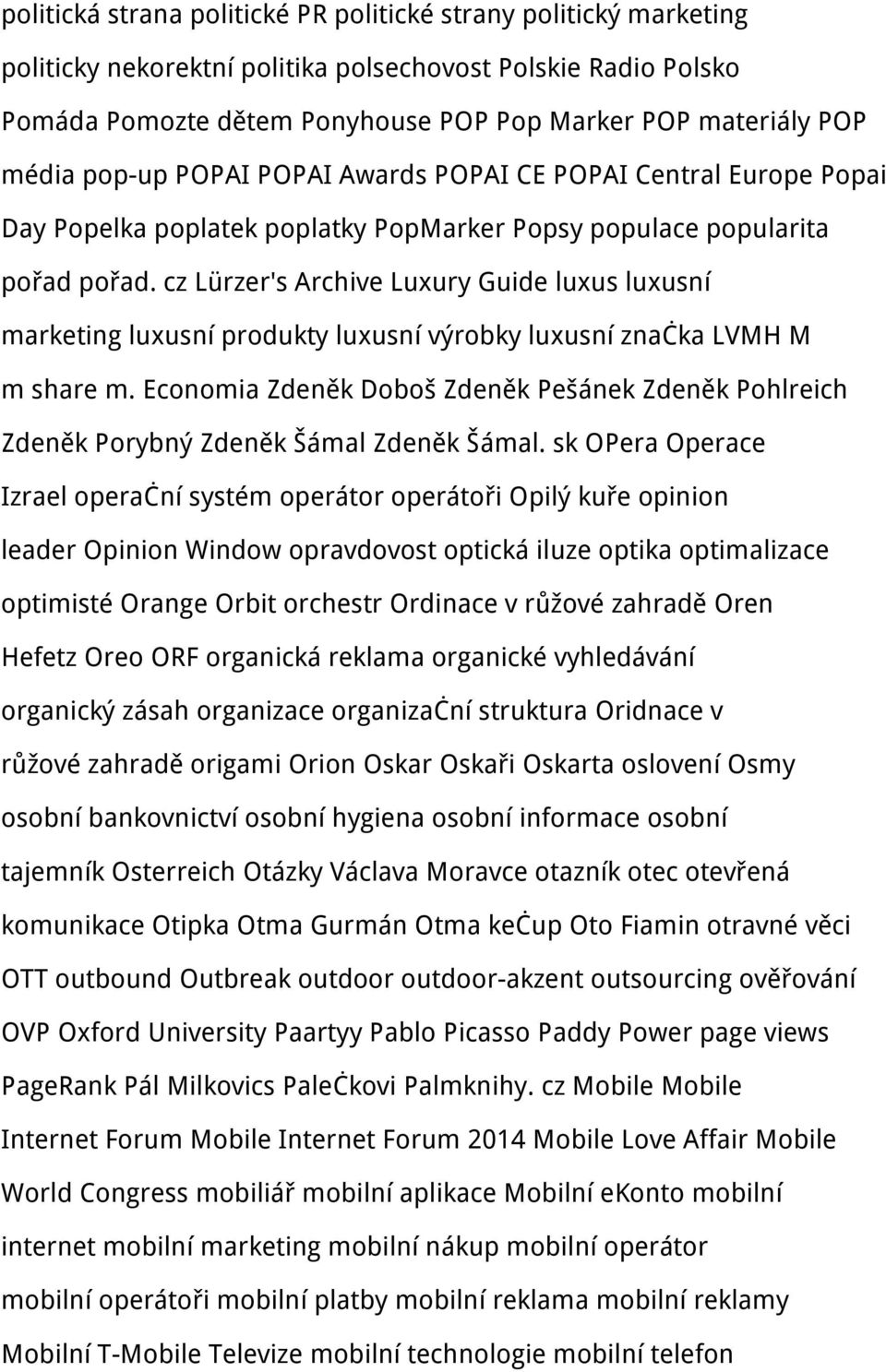 cz Lürzer's Archive Luxury Guide luxus luxusní marketing luxusní produkty luxusní výrobky luxusní značka LVMH M m share m.