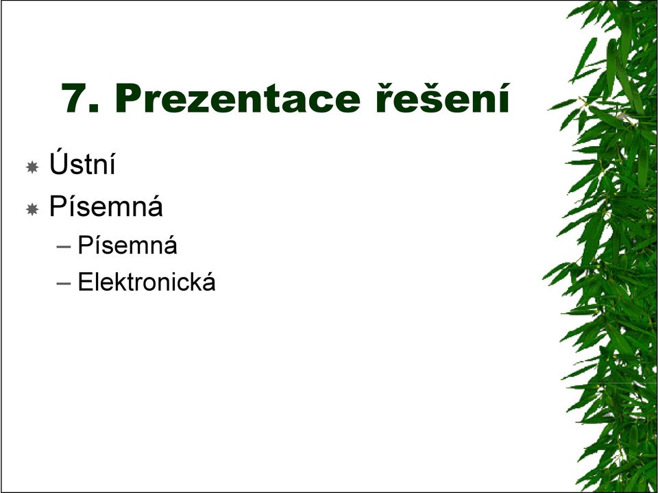 Písemná